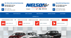 Desktop Screenshot of nelsonautogroup.com